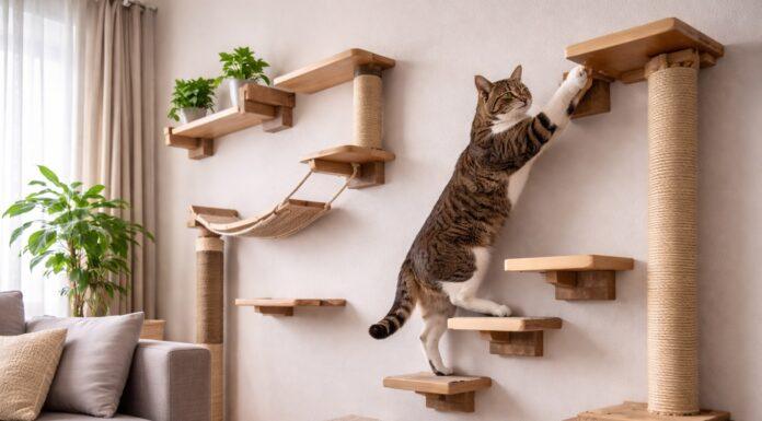 Realizzare una parete per arrampicata felina parete per arrampicata felina