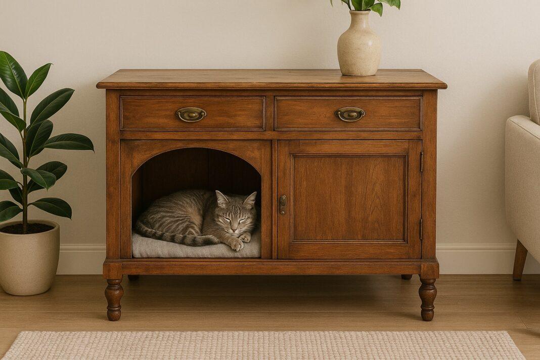 trasformare un vecchio mobile in una cuccia trasformare un vecchio mobile in una cuccia