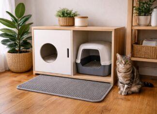 Come organizzare una zona lettiera discreta ma funzionale zona lettiera