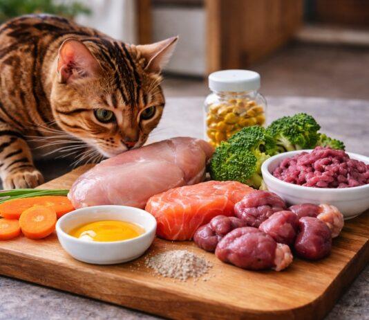 Alimentazione naturale per gatti