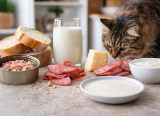 Cibi umani che sembrano innocui ma fanno male al gatto Cibi umani che fanno male al gatto