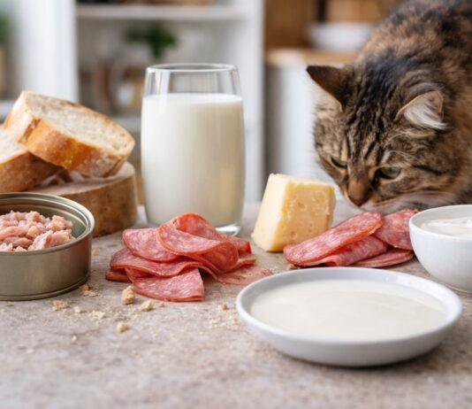 Cibi umani che fanno male al gatto