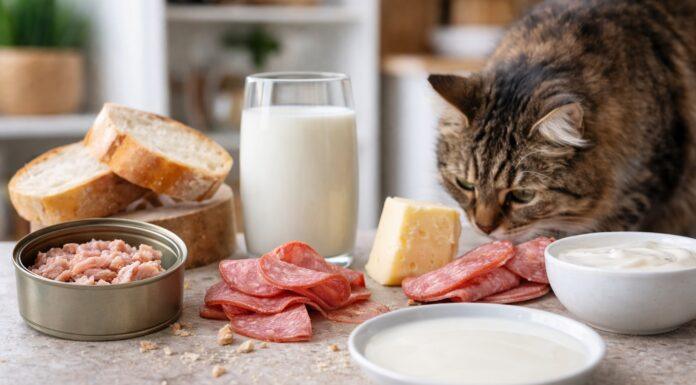 Cibi umani che sembrano innocui ma fanno male al gatto Cibi umani che fanno male al gatto