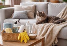 Come pulire tappeti e plaid usati dal gatto senza rovinarli Come pulire tappeti e plaid