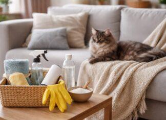 Come pulire tappeti e plaid usati dal gatto senza rovinarli Come pulire tappeti e plaid