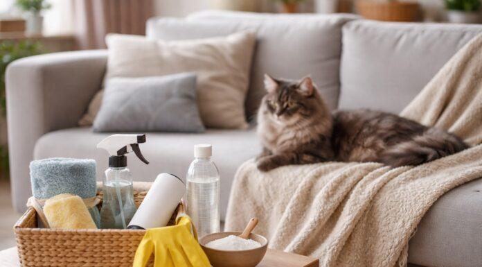 Come pulire tappeti e plaid usati dal gatto senza rovinarli Come pulire tappeti e plaid