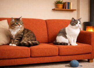 Gatti che convivono ma si evitano: quando la distanza è normale e quando no Gatti che convivono ma si evitano