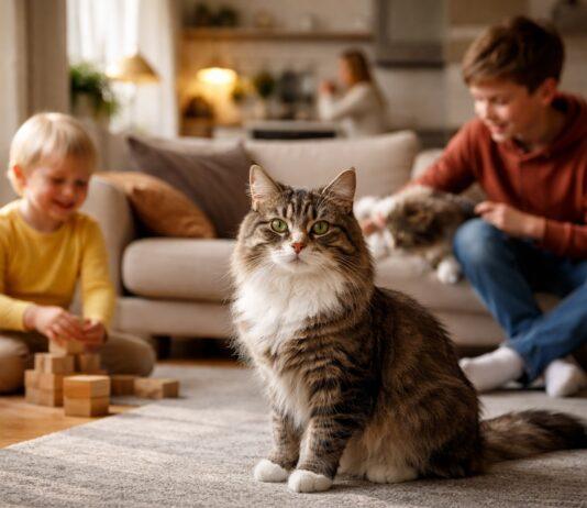 Gatto e bambini: come cambia la convivenza dalla nascita all’adolescenza Gatto e bambini: come cambia la convivenza