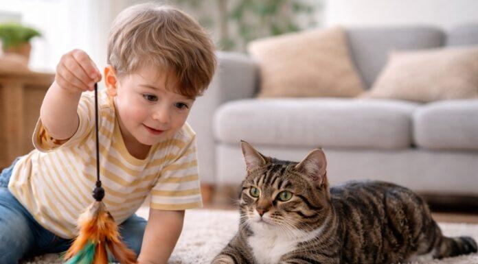 Gatto e bambini in età prescolare: regole, giochi consentiti e limiti Gatto e bambini in età prescolare