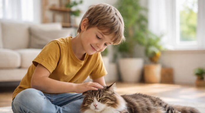 Gatto e bambini in età scolare: come costruire una relazione positiva Gatto e bambini in età scolare