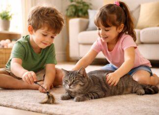 Gatto e bambini in età prescolare (3–5 anni): guida alla convivenza Gatto e bambini prescolare