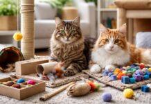 Giochi e tiragraffi fai da te per gatti: come stimolare corpo e mente in casa Giochi e tiragraffi fai da te per gatti