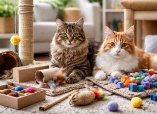 Giochi e tiragraffi fai da te per gatti: come stimolare corpo e mente in casa Giochi e tiragraffi fai da te per gatti