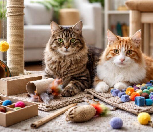 Giochi e tiragraffi fai da te per gatti: come stimolare corpo e mente in casa Giochi e tiragraffi fai da te per gatti