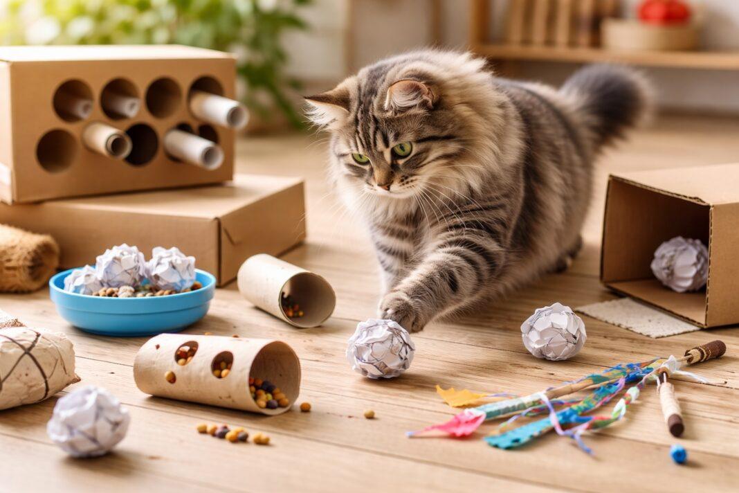 Giochi fai da te per gatti Giochi fai da te per gatti