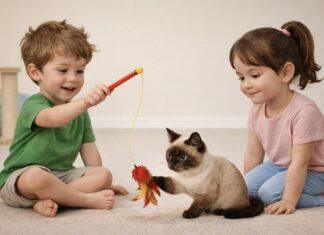 Gioco gatto-bambino: cosa va bene e cosa no Gioco gatto-bambino