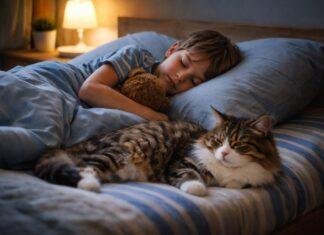 Il gatto può dormire nella stanza del bambino? Il gatto può dormire nella stanza del bambino