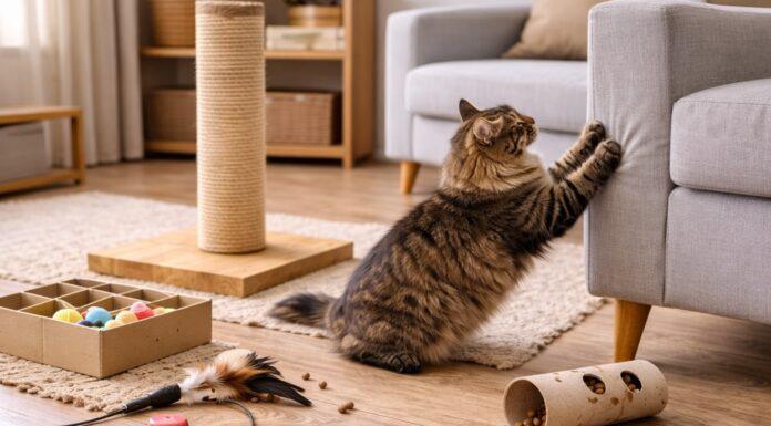 Perché il gatto ignora il tiragraffi (e come rimediare con giochi fai da te) Perché il gatto ignora il tiragraffi