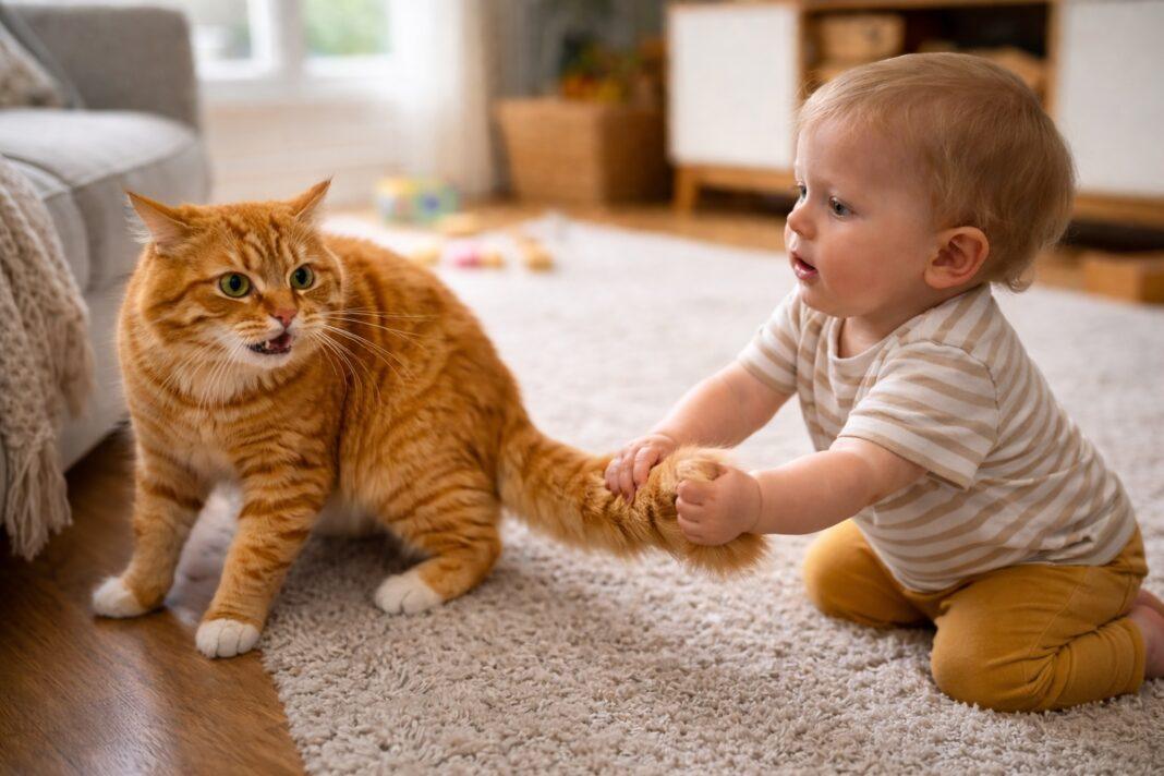 bambino tira coda e baffi bambino tira coda e baffi