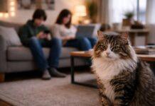 Quando il gatto diventa “invisibile” in famiglia gatto diventa “invisibile” in famiglia