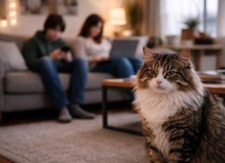 Quando il gatto diventa “invisibile” in famiglia gatto diventa “invisibile” in famiglia