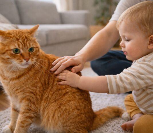 Come insegnare a un bambino piccolo a rispettare il gatto rispettare il gatto